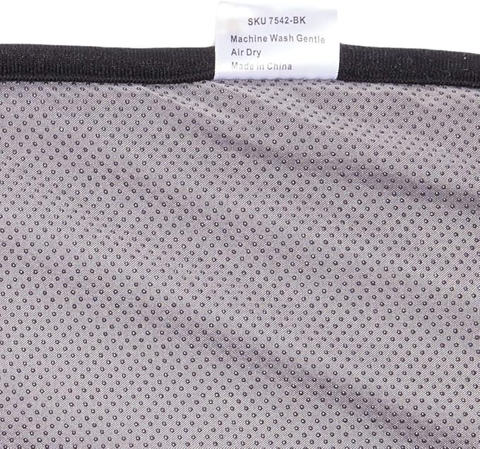 4Knines Extra Large Dog Crate Mat – Waterproof, Non-Slip, Machine Washable Crate Mat – Soft, Durable Kennel Mat for Dogs – Pet Bed for Crates, Travel or Home Use - Large (Black)
