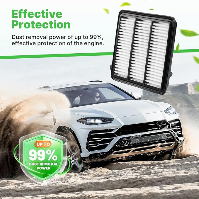2PCS Engine Air Filter Fit for 2023-2025 2026 Honda CR-V CRV, 2022-2025 2026