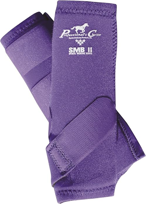 Professional's Choice - SMB II Equine Sports Medicine Boots SMB Colors (Purple, Large)