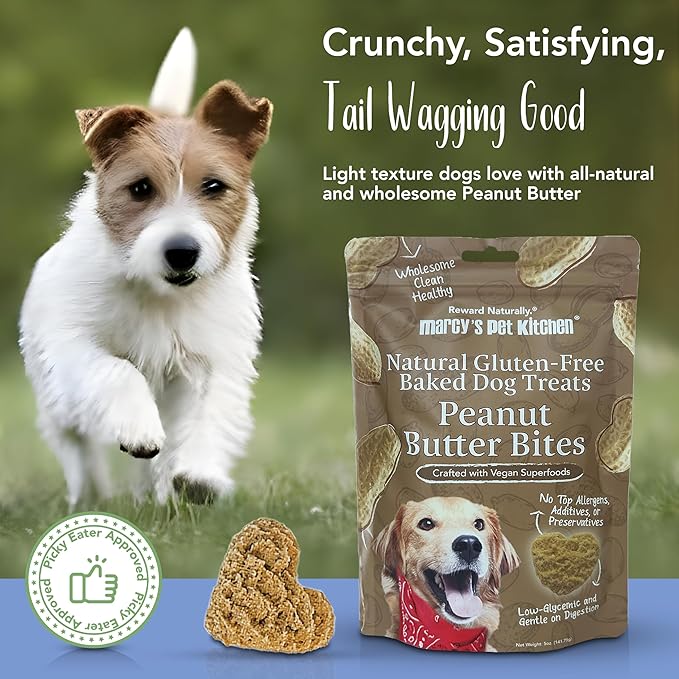 Marcy's Pet Kitchen-Diabetic Dog Treats-Vet Recommend-No Preservatives - Crunchy, Superfoods, All Natural-Vegan Homemade,-Gluten Free-for Sensitive Stomachs-Made in The USA Only (3 Pack - Variety)