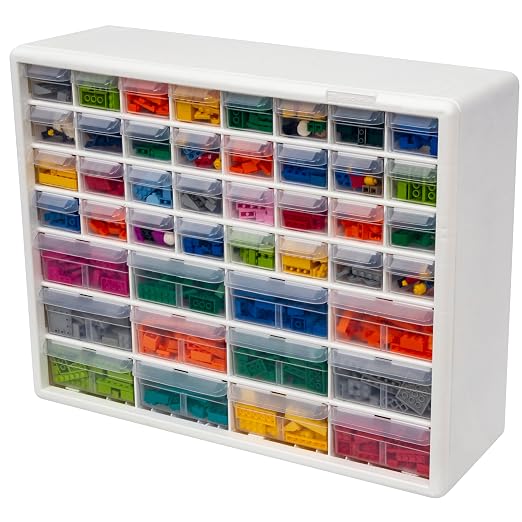 Akro-Mils 44-Drawer Plastic Drawer Storage Cabinet