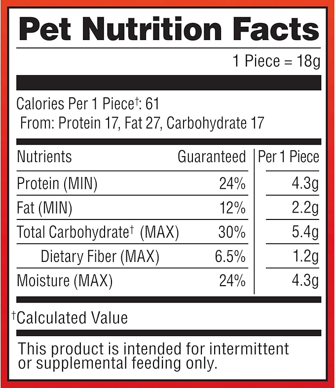 Pup-Peroni Prime Rib Flavor Dog Treats, 38 Oz. Bag (Pack of 4)