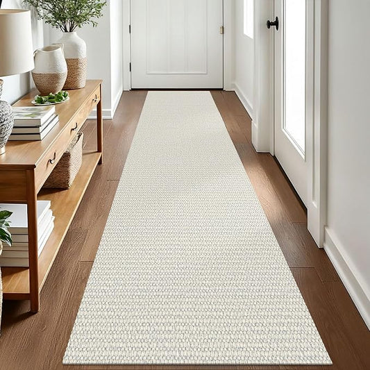 EARTHALL Woven Runner Rug 2x8 Ft Washable Runners