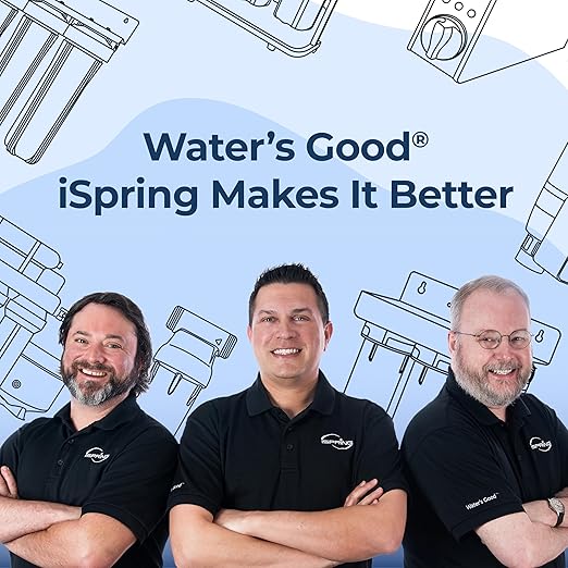 iSpring CRO1000 4-Stage Tankless Commercial Reverse Osmosis Water Filtration