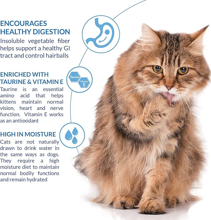 INABA Churu for Cats, Functional, Creamy Lickable Purée Cat Treat for Hairball Control with Taurine & Vitamin E, 0.5 Ounces Each, 48 Tubes (4 per Pack), Chicken Recipe