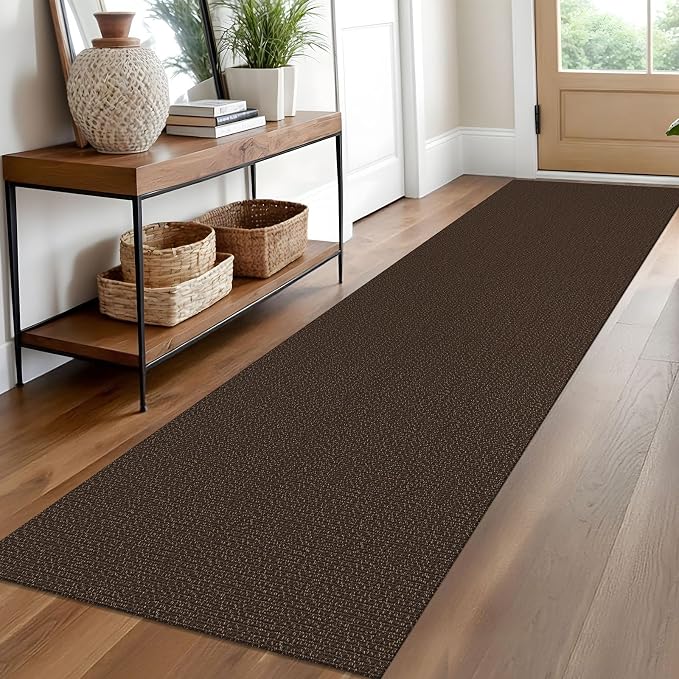EARTHALL Washable Runner Rug 2x10 Ft Non Slip Runners
