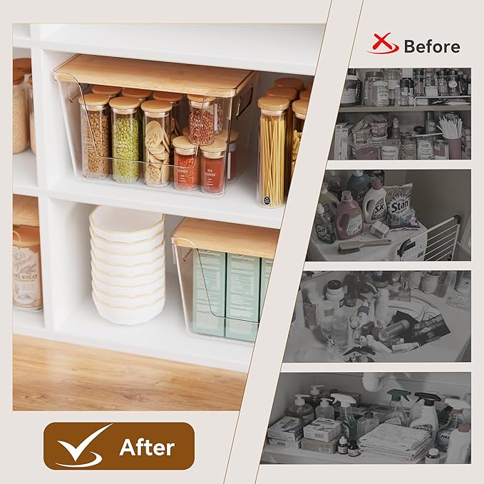 Criusia 2 Set Pantry Organizers and Storage