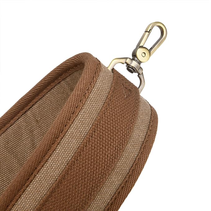WAYNE'S DOG Canvas Bird Game Carrier, Waterfowl Dove Small Animal Game Carrier Hanger Tote Shooting Accessories (Brown)