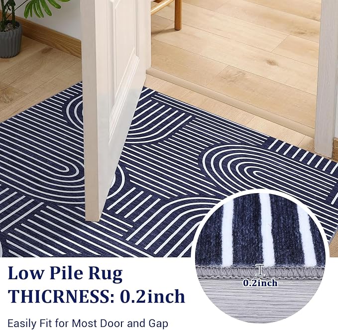 ROYHOME Modern Rug 2.5x8 Runners