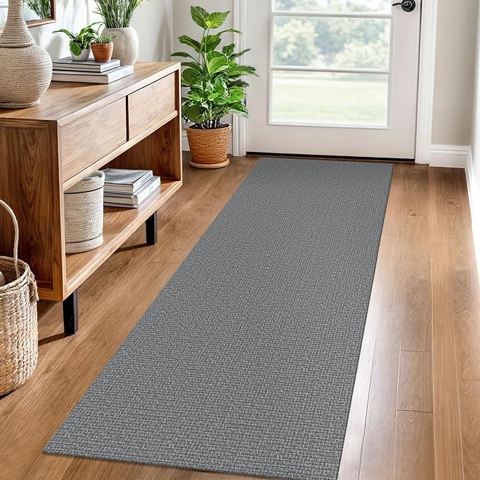 EARTHALL Washable Runner Rug 2x6 Ft Non Slip Runners