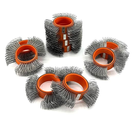 10PCS, Abrasive Carbon Steel Belt/Replacement Coarse Wire Wheel/Rust
