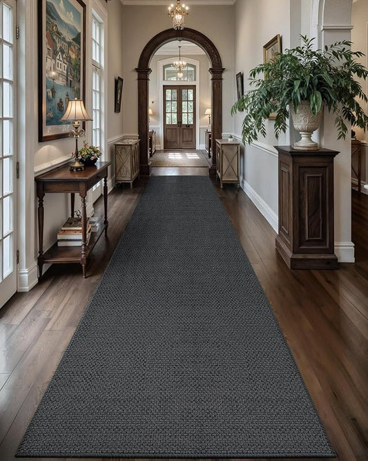 Color&Geometry Door Mat 2'4"x8' Runner Rug