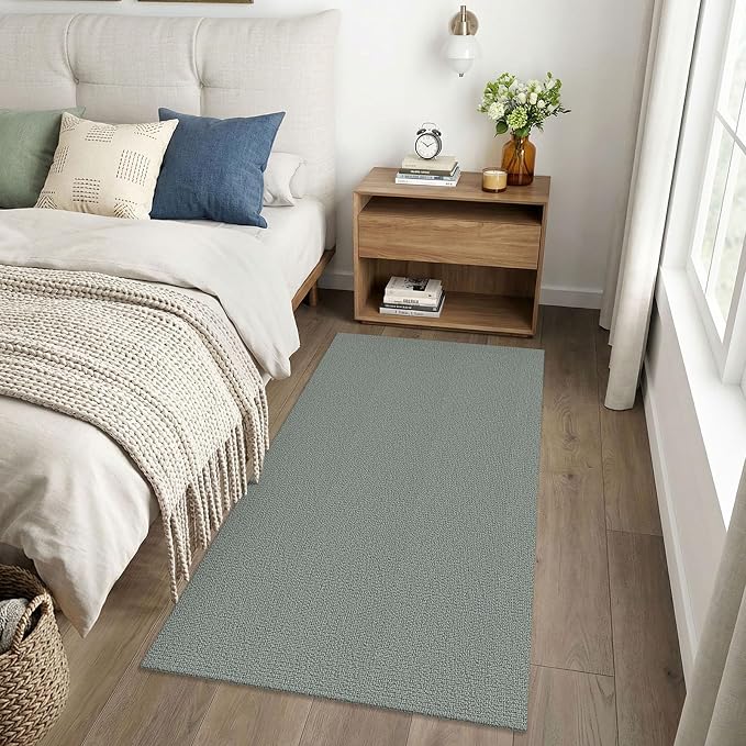 EARTHALL Washable Runner Rug 3x6 Ft Non Slip Runners