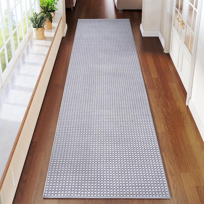 YDKGL 2x8 ft Hallway Runner Rug Extra Long Boho Woven Kitchen Runner Rugs Mat
