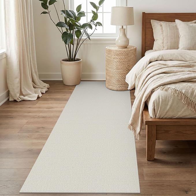 EARTHALL Washable Runner Rug 3x8 Ft Non Slip Runners