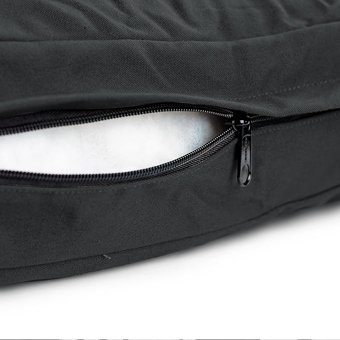 WHITEDUCK Dog Bed Cover (Black) 41" Lx33 Wx4.3 th (XL)