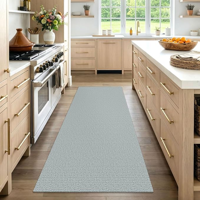 EARTHALL Washable Runner Rug 3x7 Ft Non Slip Runners