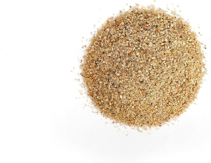 LANDEN Namale Aquarium Sand 2L(Approx 7 lbs), Super Natural for Aquarium Landscaping, Cosmetic Sand for Plant Tank, Fine Grain Natural Color River Sand for Freshwater or Blackwater Biotope Tank