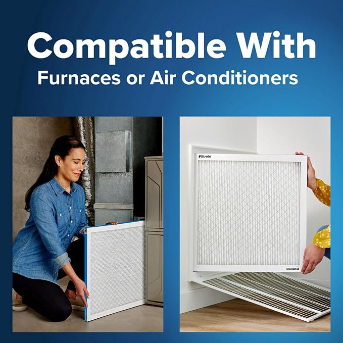 Filtrete 20x20x1 AC Furnace Air Filter, MERV 13, MPR 1900, Premium Allergen
