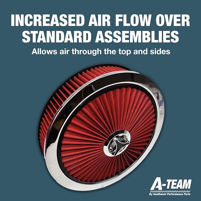 A-Team Performance High-Flow Air Cleaner Assembly