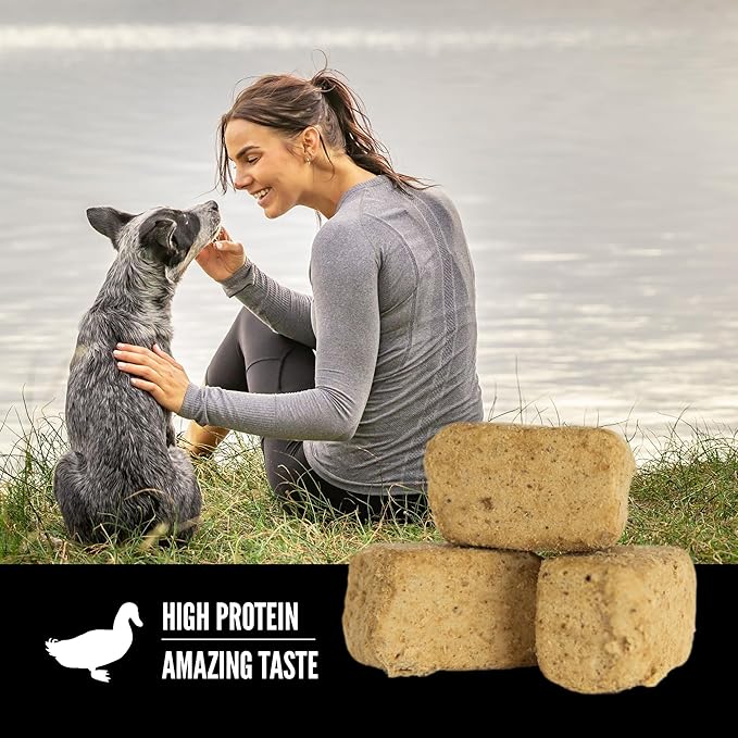 ORIJEN Grain Free High Protein Freeze Dried Dog Treats Free Run Duck Recipe 3.25oz Bag