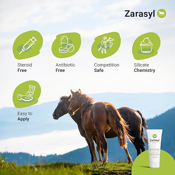 Essential Skin Care Ointment for Horses - Protects and Moisturizes for Equine Healing - Competition Safe, Steroid Free First Aid Salve for Horse Wounds and Skin Repair – 6.7oz
