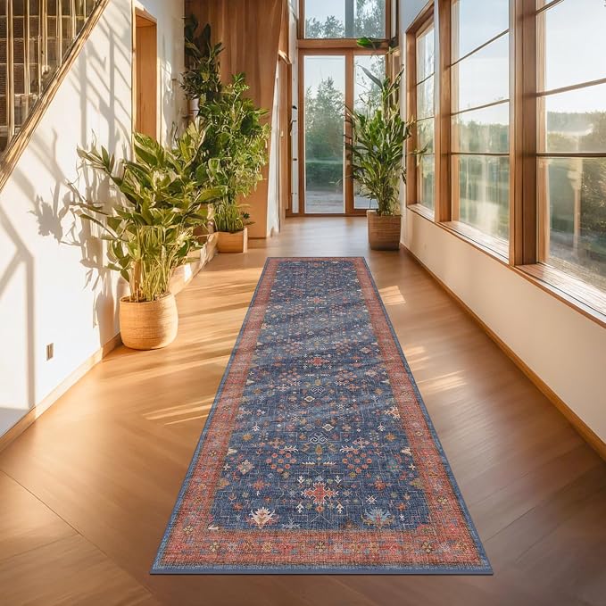 Hazo Haus Washable 3x8 Long Runner