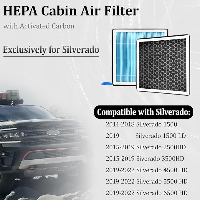 silverado Dedicated CF11809 Cabin Air Filter