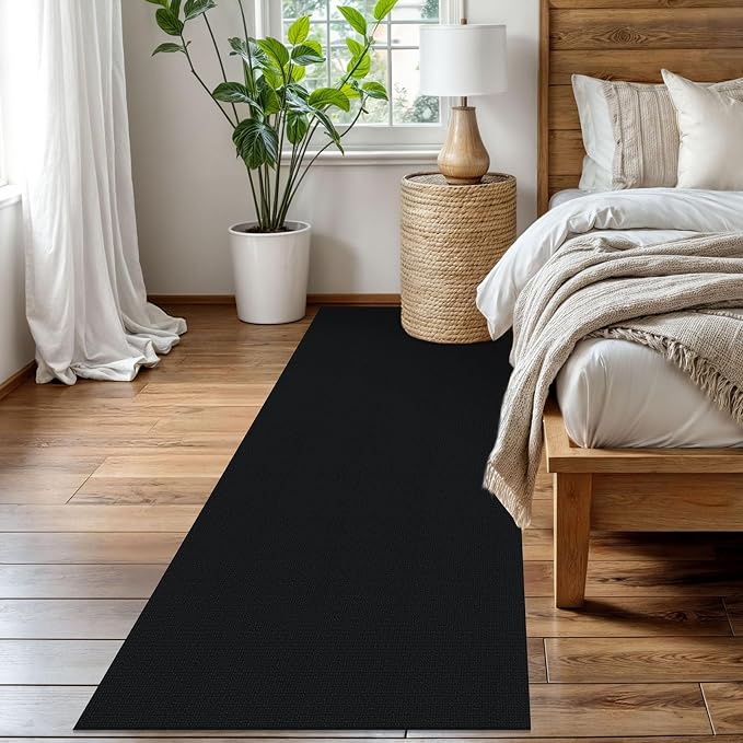 EARTHALL Washable Runner Rug 3x8 Ft Non Slip Runners