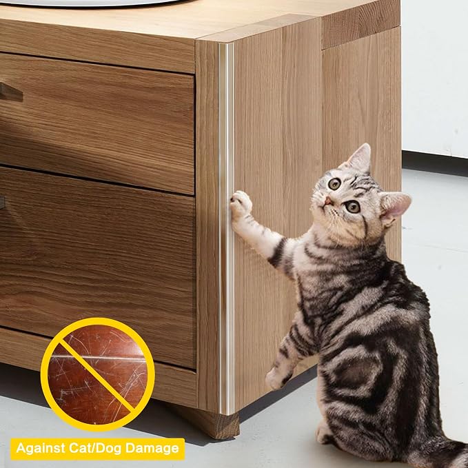Clear Self-Adhesive Mini Wall Corner Protectors, Cute Corner Guards & Edge