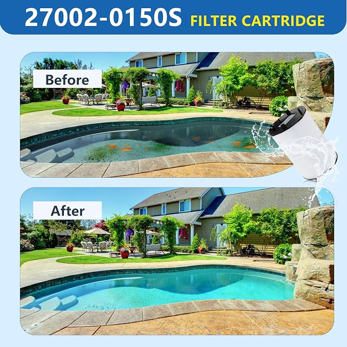27002-0150S Pool Filter Cartridges Compatible