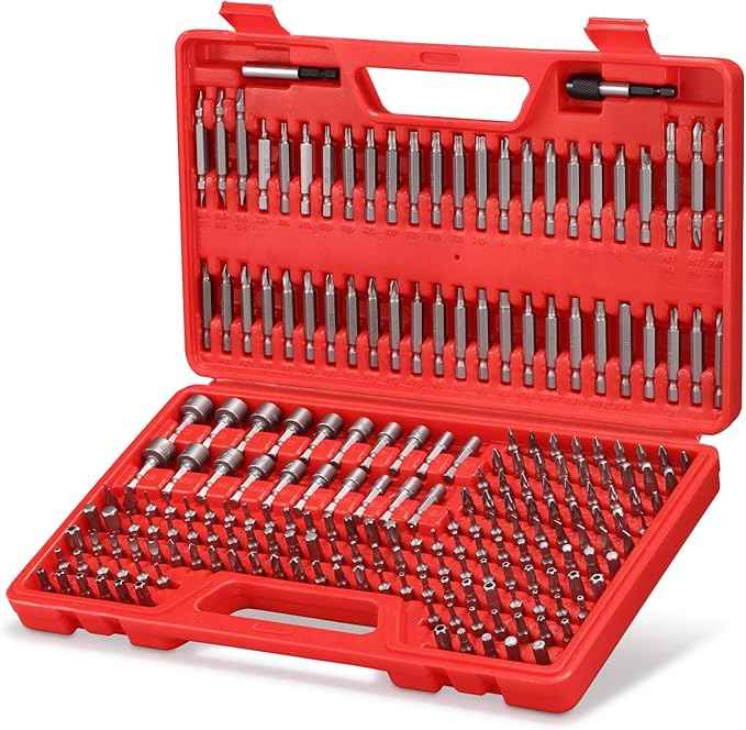 214-Piece Screwdriver Bit Set S2 Steel Drill bit set Power Bit Set