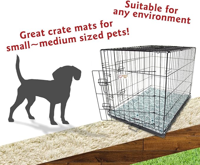 30" Charlie Emerald Green Crate Dog Bed Mat By Majestic Pet Products