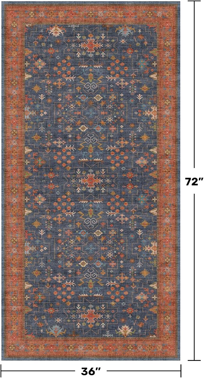 Washable Kitchen Rugs, 3x6 Area Rug