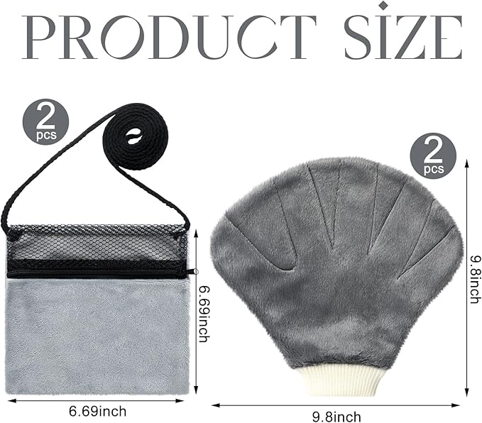 4 Pcs Sugar Glider Bonding Pouch with Mitt Calming Hedgehog Gloves Sugar Glider Cage Accessories Handling Bite Proof Hamster Carry Bag for Small Animal Outgoing Sleeping