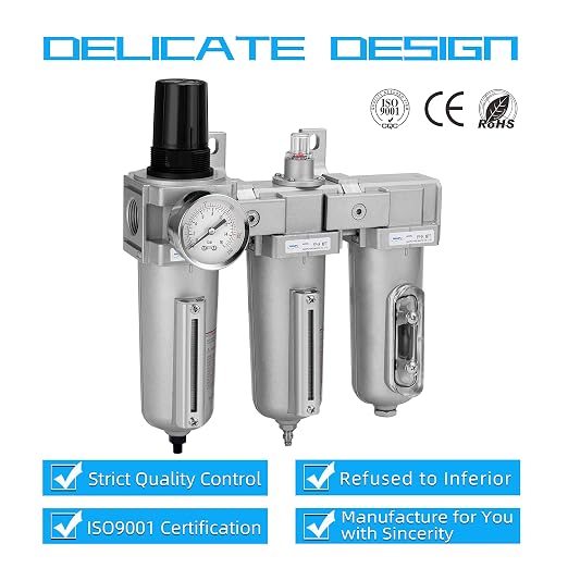 NANPU 1/2" NPT Industrial Grade 3 Stage Air Drying System