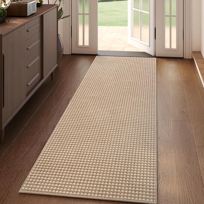 YDKGL 2x5 ft Hallway Runner Rug Boho Woven Washable Long Kitchen Runner Rugs
