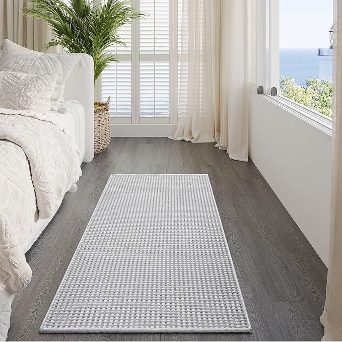 YDKGL 2x5 ft Hallway Runner Rug Boho Woven Washable Long Kitchen Runner Rugs