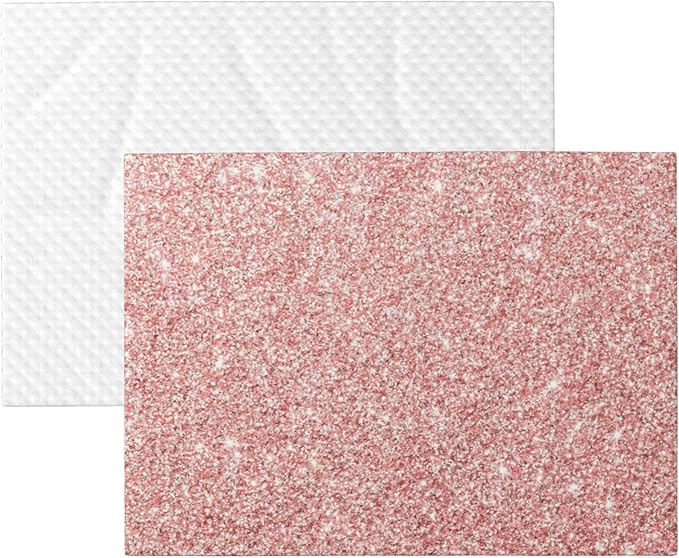 Waterproof Dog Blanket Soft Pet Blanket for Puppy Cat, Fleece Cat Throw Blankets for Furniture Bed Couch Sofa Reversible - Rose Gold Glitter 1