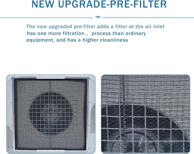 HEPA H14-Filter Laminar Flow Hood Updated FanFilter Unit（Include HEPA
