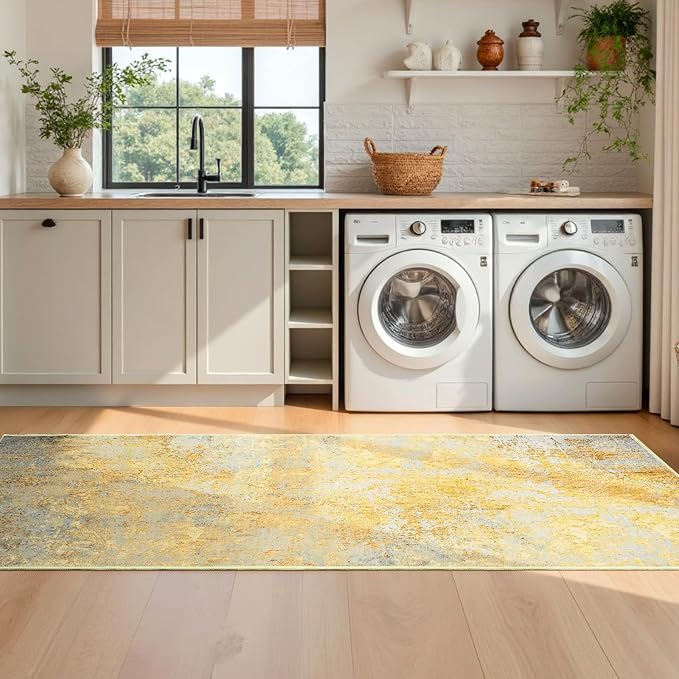 2x6 Rug Runners for Hallways Kitchen Runner Rug Non Slip Washable Long Runner
