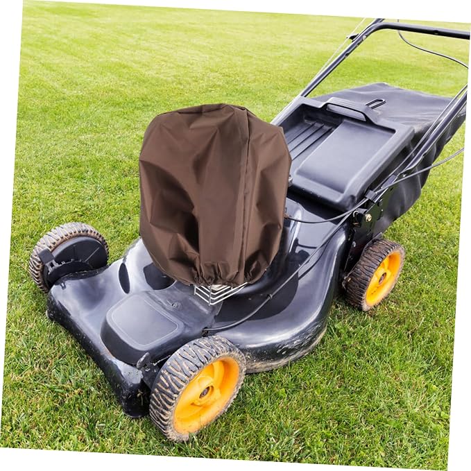 Lawn Mower Engine Cover Sun Shade and Dust Sleeve Easy Installation
