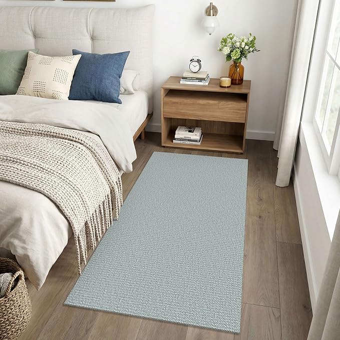 EARTHALL Washable Runner Rug 3x6 Ft Non Slip Runners