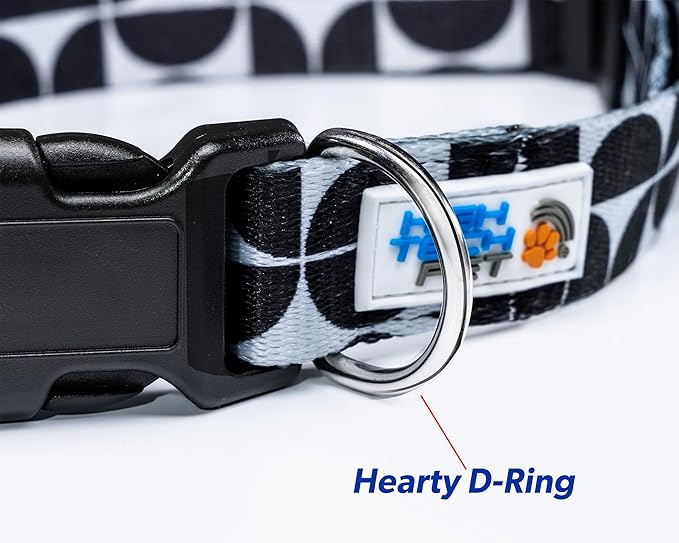 MS-5 Automatic Pet Door Collar, Genuine High Tech Pet Brand Dog Collar for Power Pet Doors - Deluxe Strap (Modern, Extra Large) - DC-MDN-MS5-XL