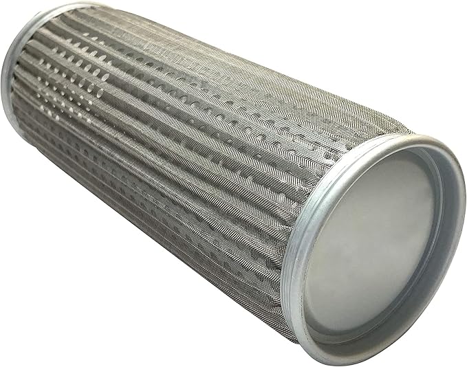 Air filter for regenerative blowers | Metal mesh | 2" Female Connection |