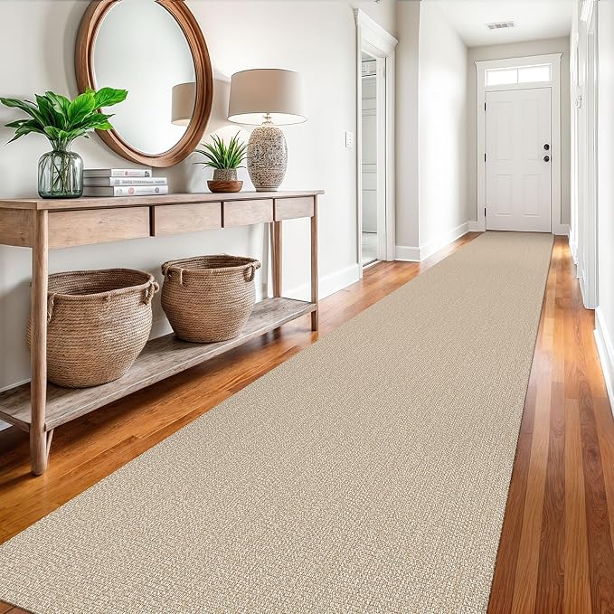 EARTHALL Extra Long Runner Rug 3x18 Ft Washable Runners