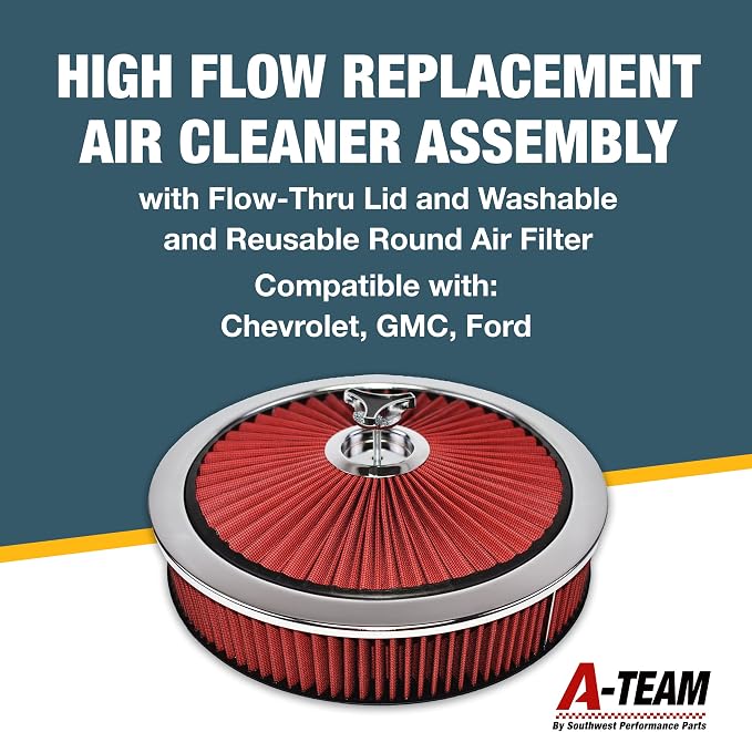 A-Team Performance High-Flow Air Cleaner Assembly