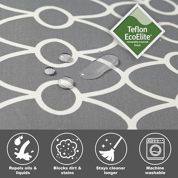 MidWest Homes for Pets Orthoperdic Egg-Crate Nesting Pet Bed w/ Teflon Fabric Protector, XS Gray
