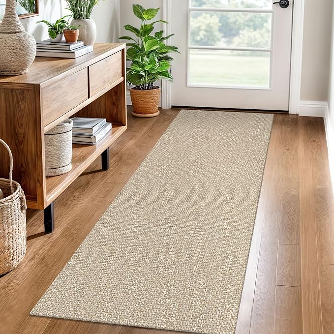 EARTHALL Washable Runner Rug 2x6 Ft Non Slip Runners