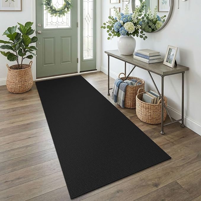 EARTHALL Washable Runner Rug 3x7 Ft Non Slip Runners